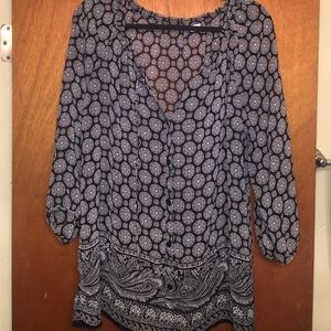 Liz Claiborne peasant top