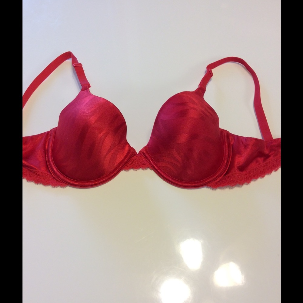Red bra size 34 D