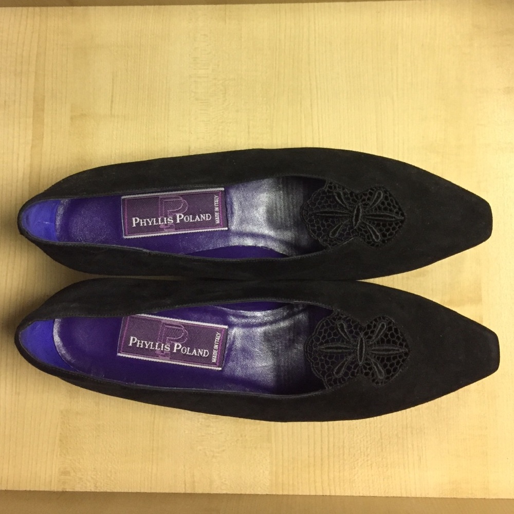 Brand new, unused Phyllis Poland designer shoes