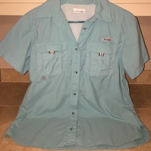 Small Tiffany blue Columbia PFG