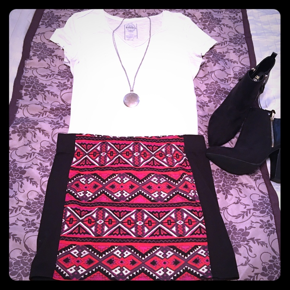 Aztec print bodycon dress from Pacsun