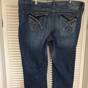 Plus sized jeans