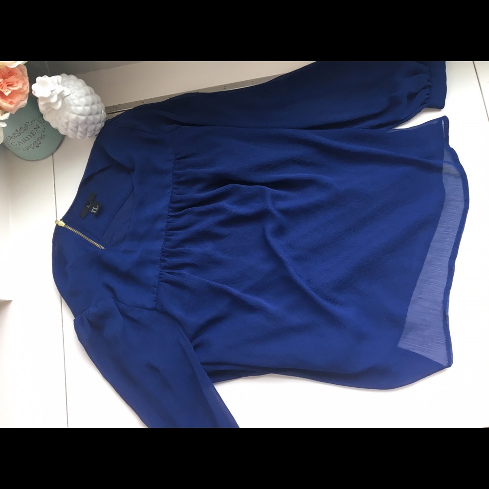 Navy Blouse