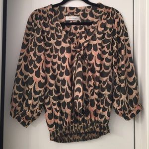 T-bags printed blouse