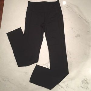 Athleta Straight Up Pant, black, size small