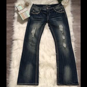 Almost Famous Distressed Jeans