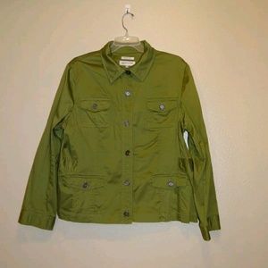Jones New York green jacket