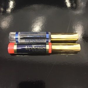 Samon lipsense color with glossy gloss