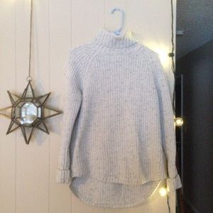 turtleneck knit sweater
