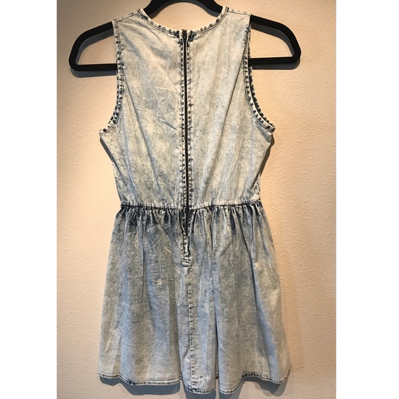 💘Denim mini dress💘 - Picture 2 of 4