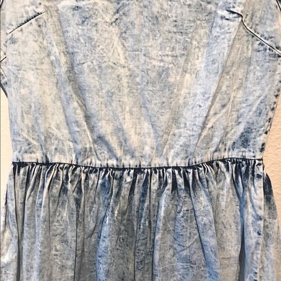 💘Denim mini dress💘 - Picture 3 of 4