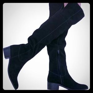 Steve Madden suede over the knee boots size 6