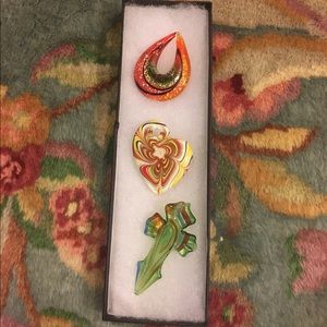 ⭐️Glass Pendant Necklace Bundle