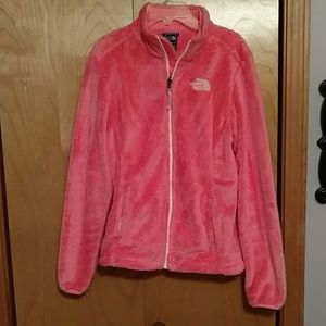 Pink north face