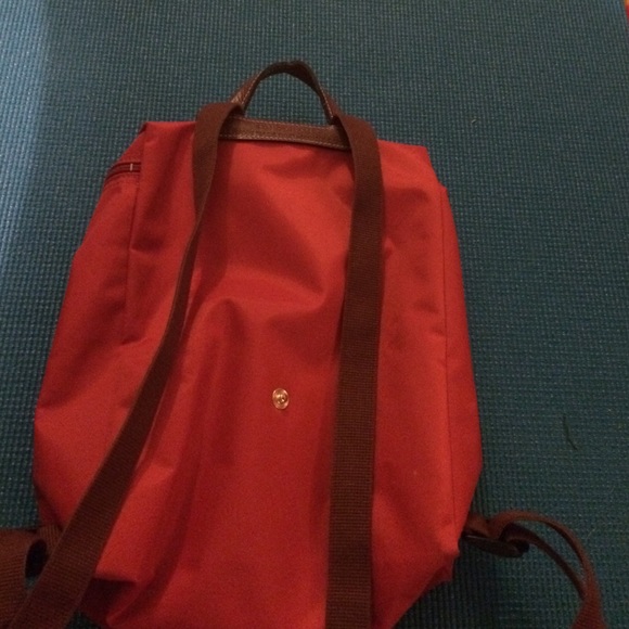 Long Champ backpack.