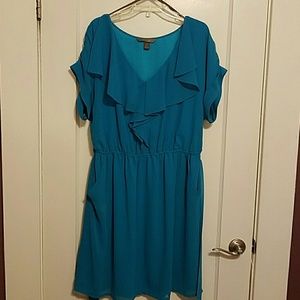 Modcloth Finn & Rose teal dress 22W