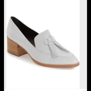 Rebecca Minkoff Edie Loafer Size 7.5 Gray/Blue Ice