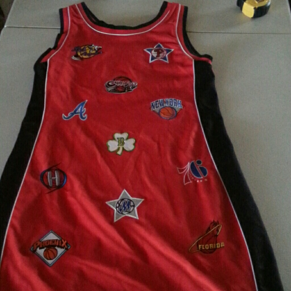 Jersey dress number 23 basketball baseball hip hop