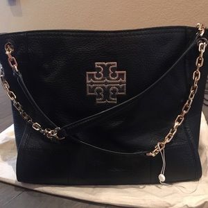 NWOT Tory Burch Britten Slouchy Tote Bag SMALL