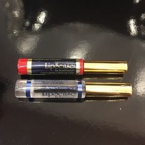 Fly girl Lipsense with glossy gloss top coat