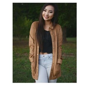 Suede jacket