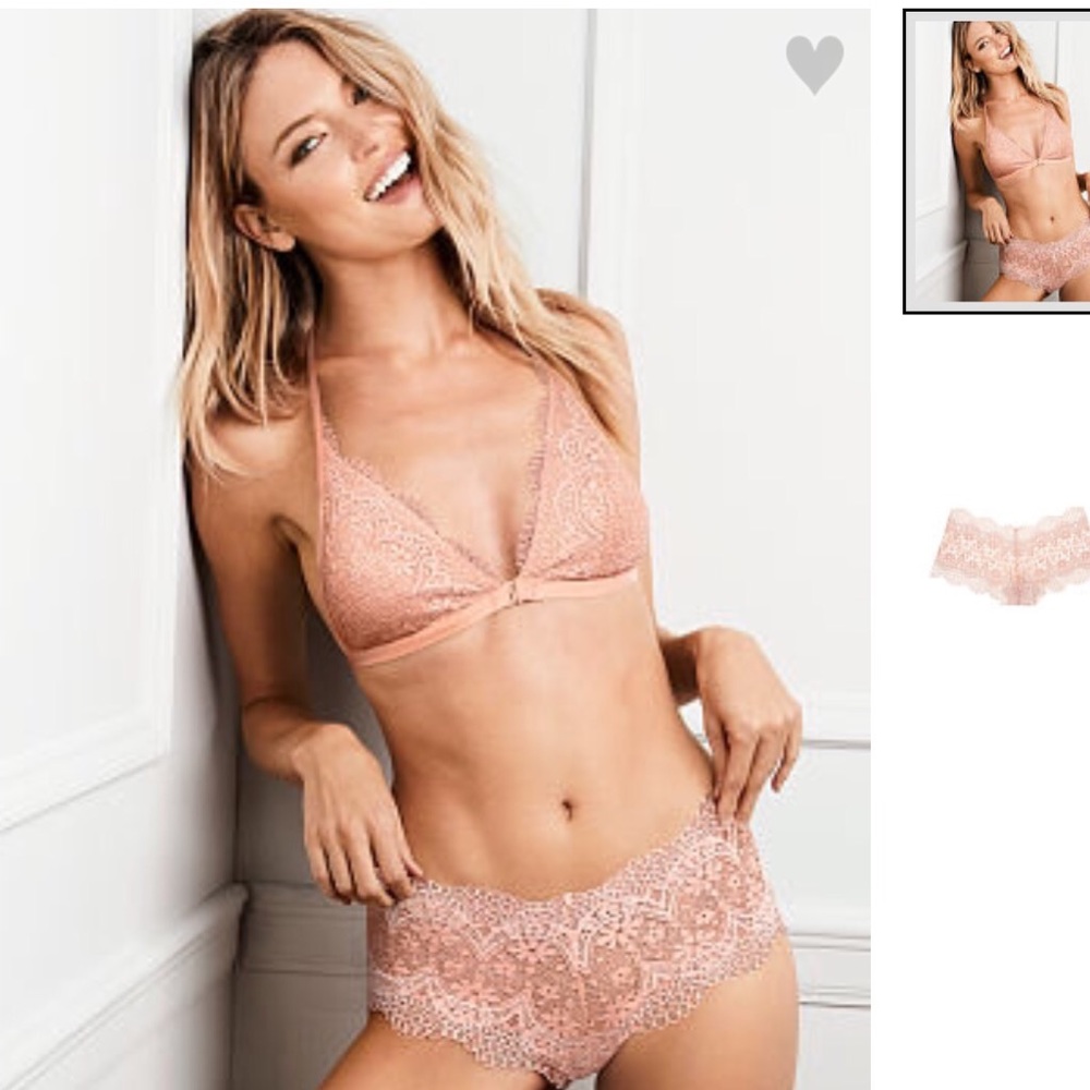 New with tags Victoria Secret Crochet Lingerie