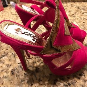 New high heel sandals. Purchased at nordstrom rack