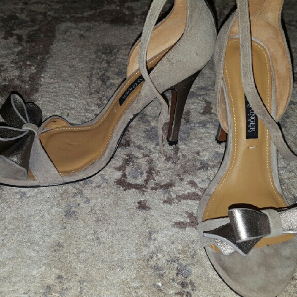 Kay Unger Suede heels