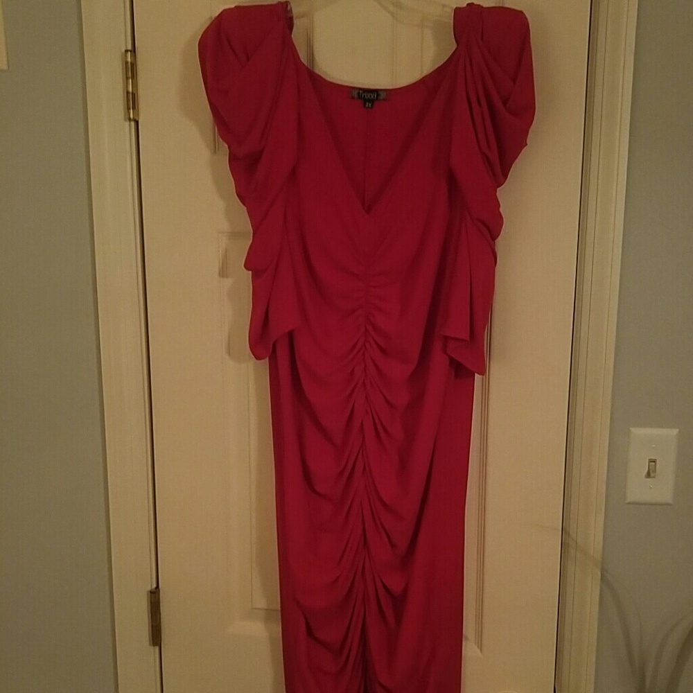 Red dress