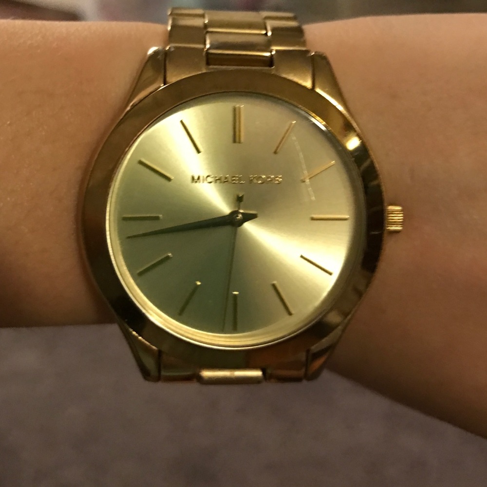 Gold Michael Kors Watch