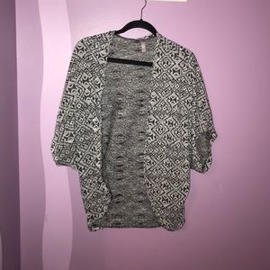 Aztec patterned cardigan