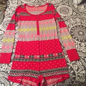 Victoria's Secret sleep romper