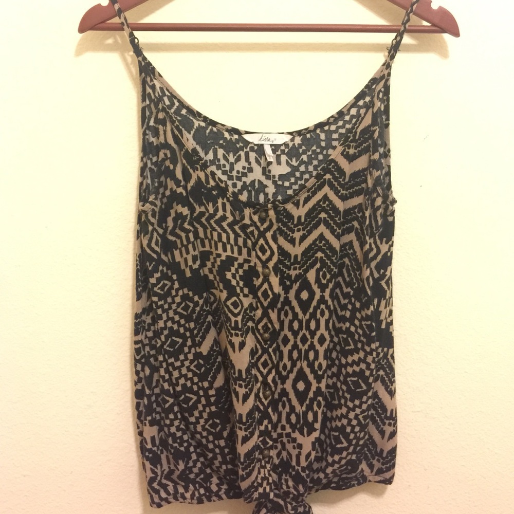 Kirra tank with tie