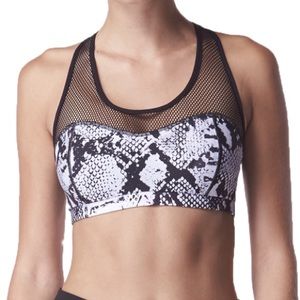 Michi snake skin anti gravity bra