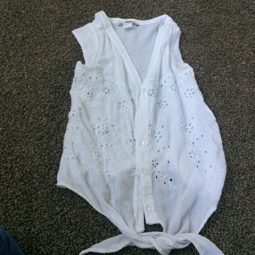 White lace coat