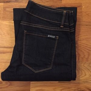 Just USA dark denim wide leg jeans