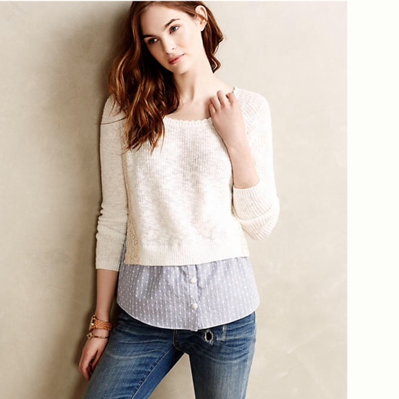Anthropologie Sweaters - Anthropologie Moth Terrace Pullover