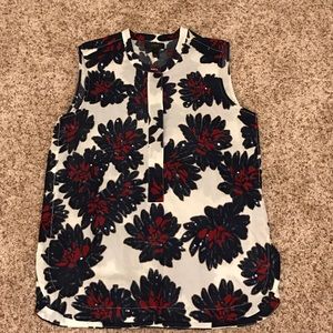 Sleeveless sequin top