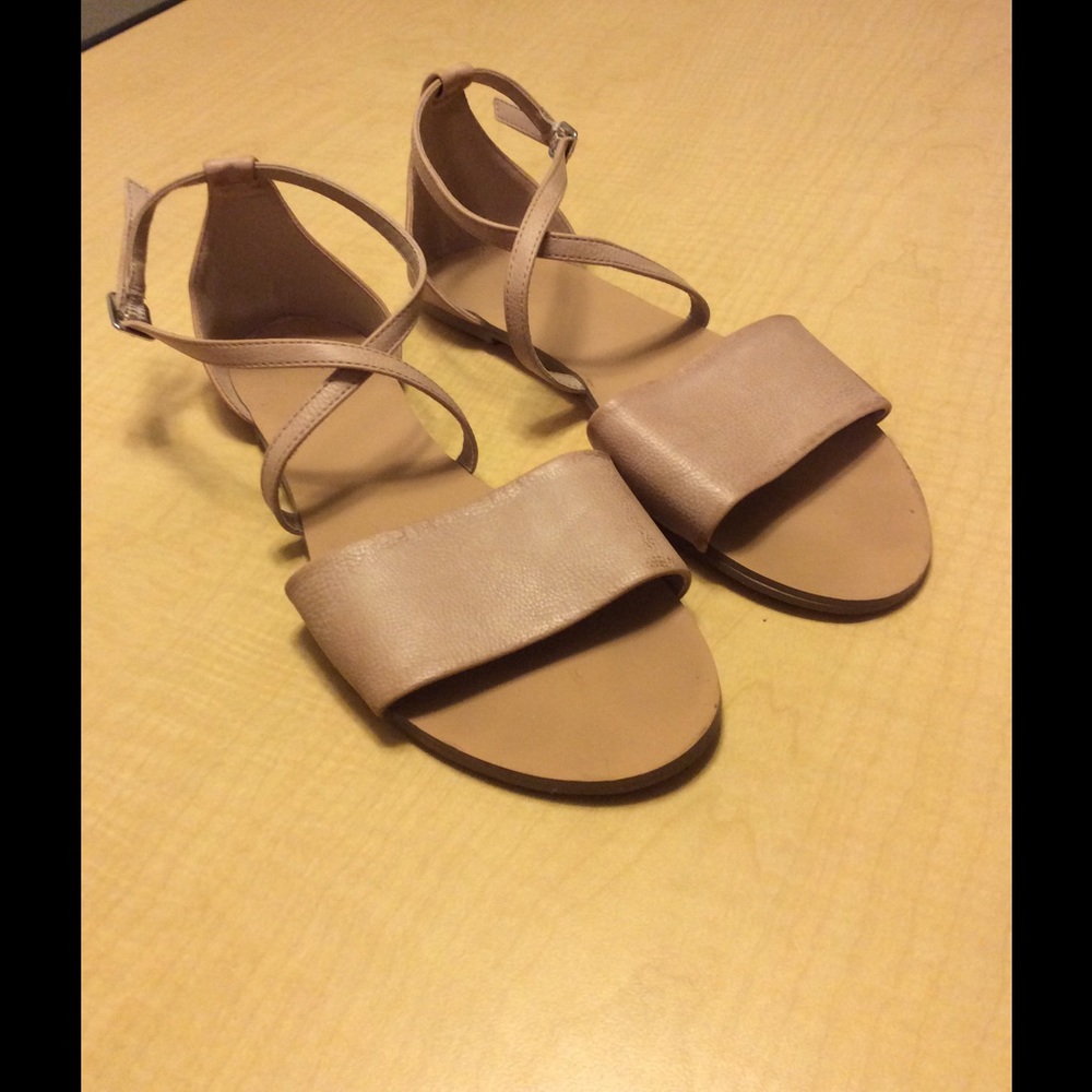 Nude sandals
