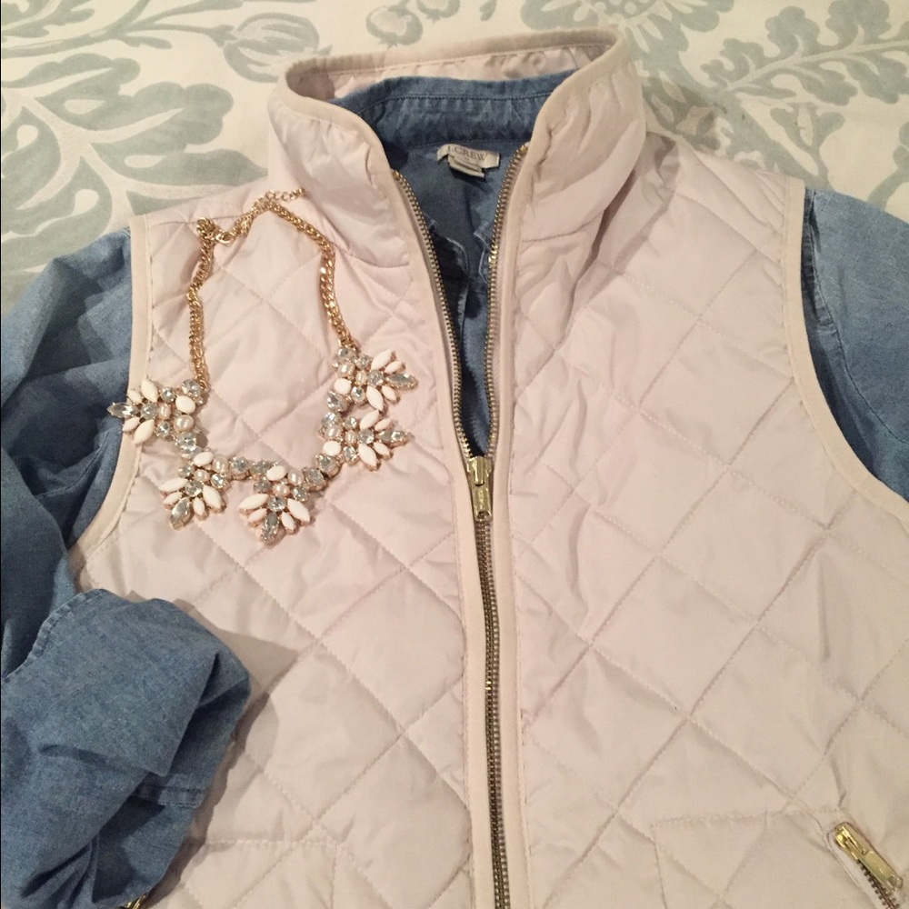 Lightweight Vest with Gold Zippers - Picture 1 of 4