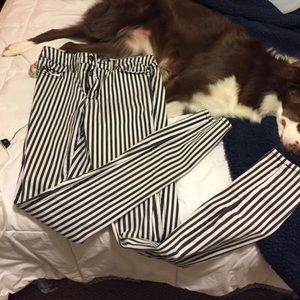 Urban outfitters high waisted beetlejuice pants