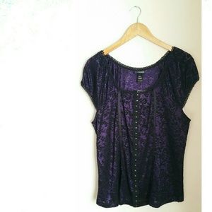 NWT Lane Bryant 18/20W Sexy Corset Lace Top