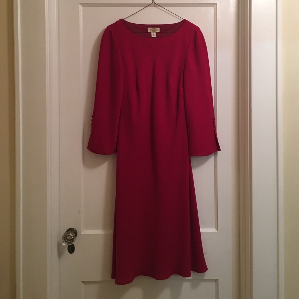 GORGEOUS talbots red dress size 4