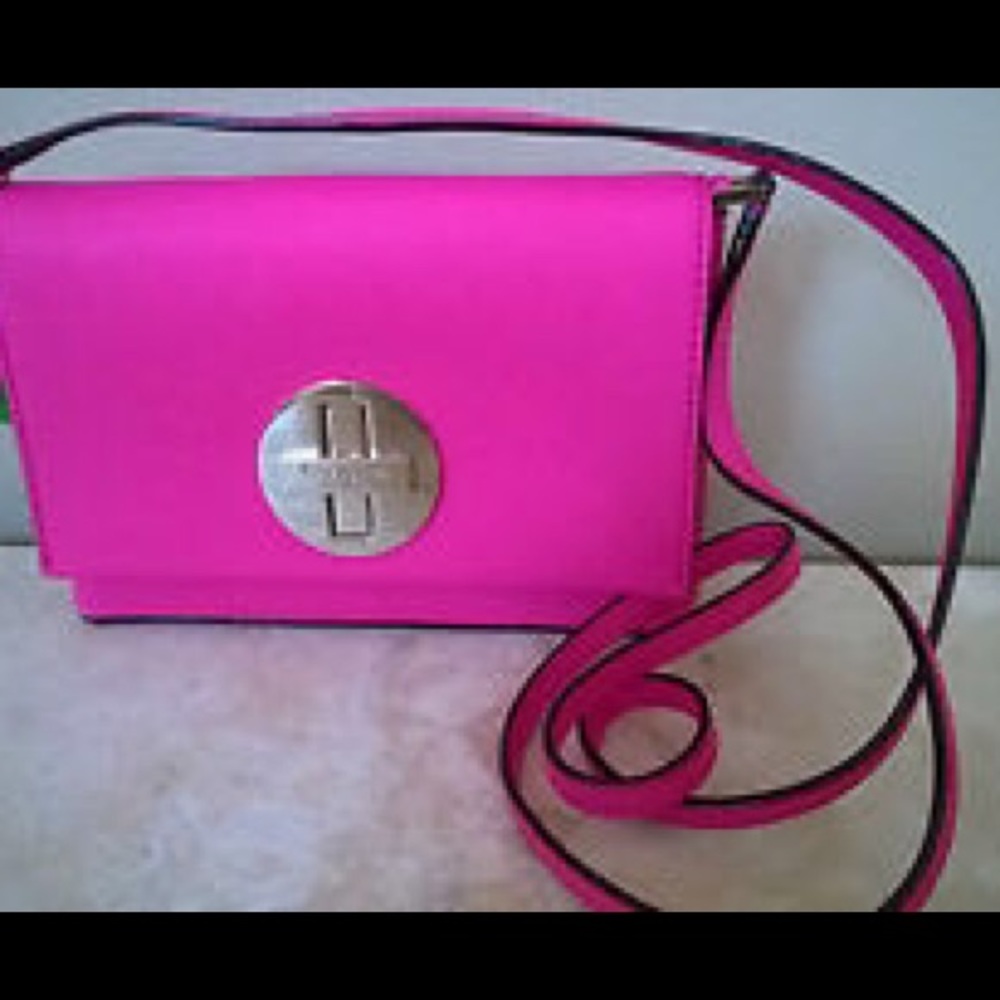 KATE SPADE Sally Newbury Lane Pink Lthr Crossbody