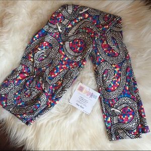 LuLaRoe Rainbow Snakes OS Leggings