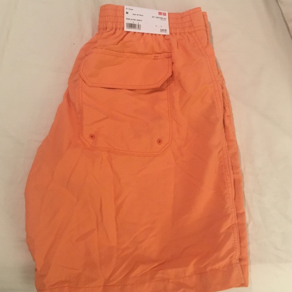 UNIQLO | NWT Orange Swim Trunks Shorts