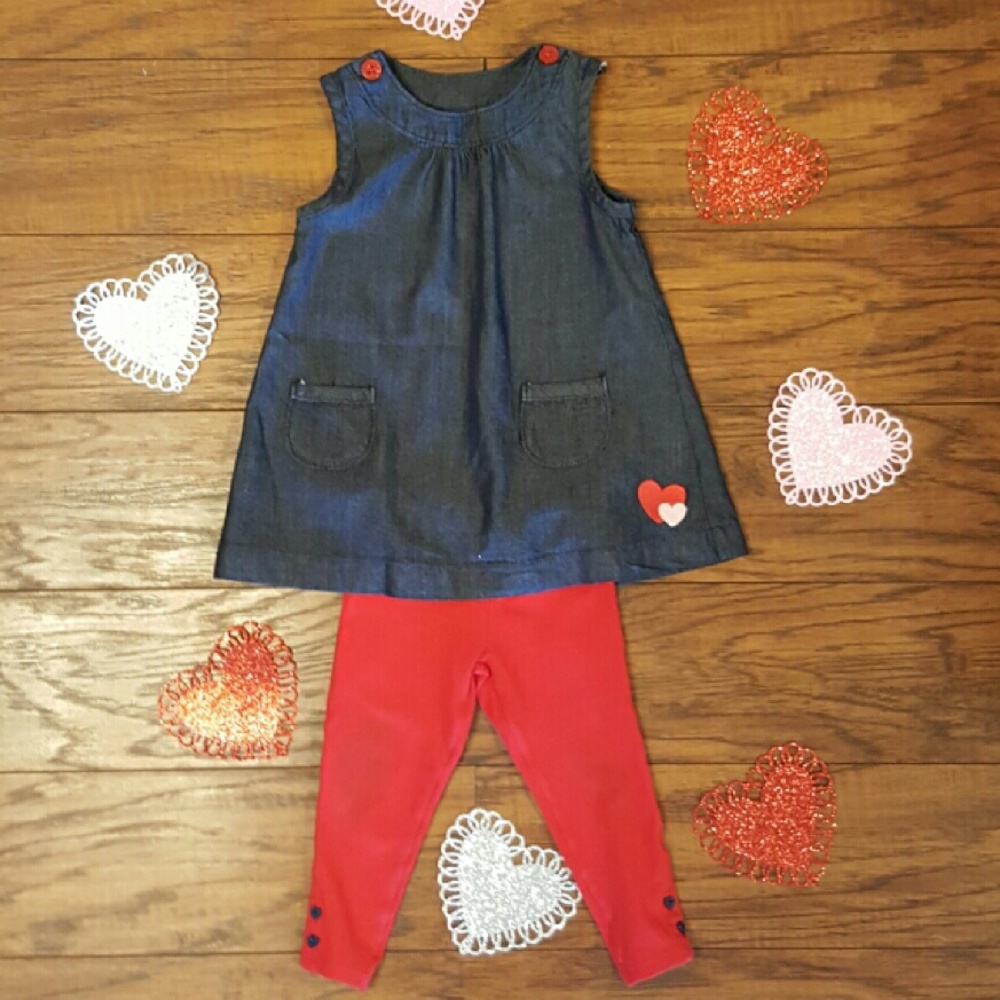 Carter's Valentines Day 9 months Outfit