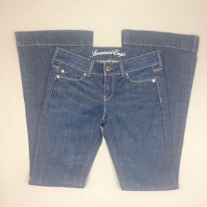 American Eagle Flare Leg Trouser Jean Size 4
