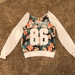 Floral sweatshirt