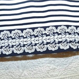 White/Blue Navy Dress